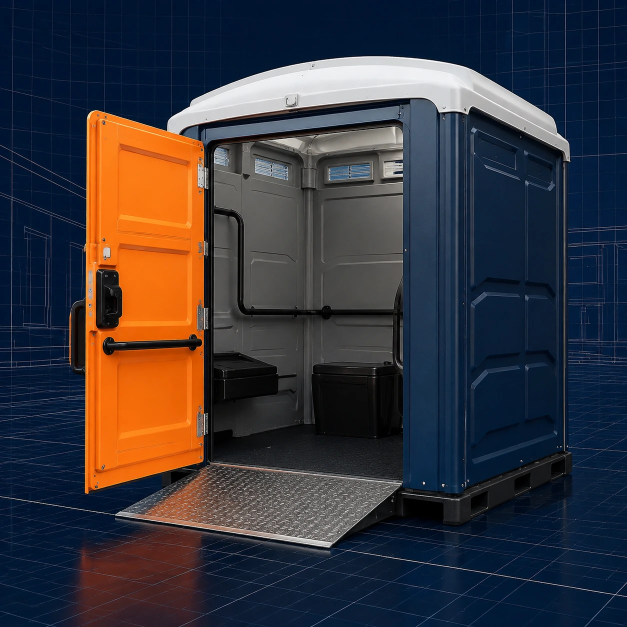 Portable restroom rental planning for Plainville, GA